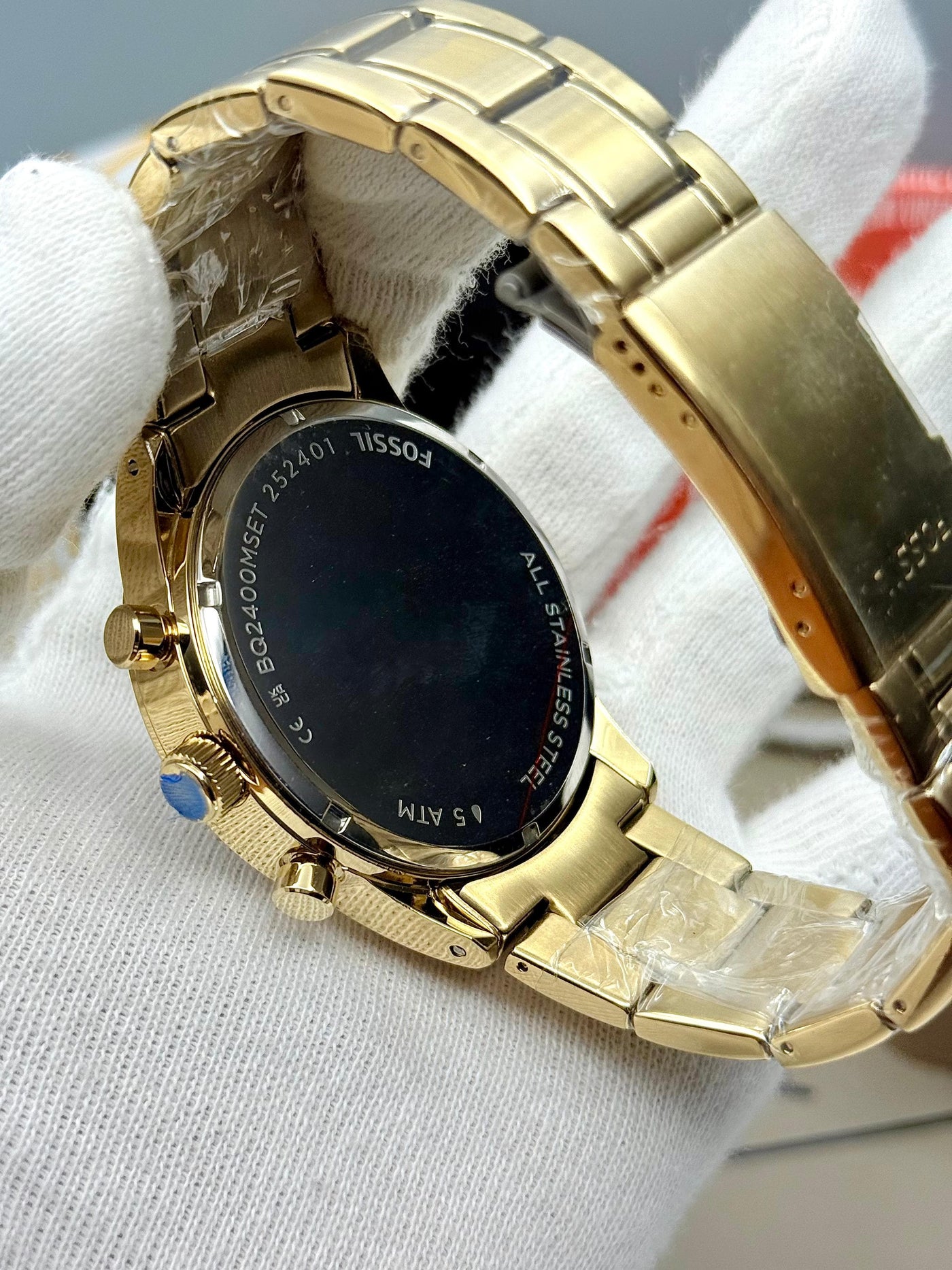 Fossil Men’s Gold-Tone Multifunction Watch