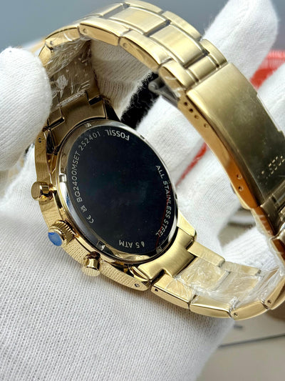 Fossil Men’s Gold-Tone Multifunction Watch