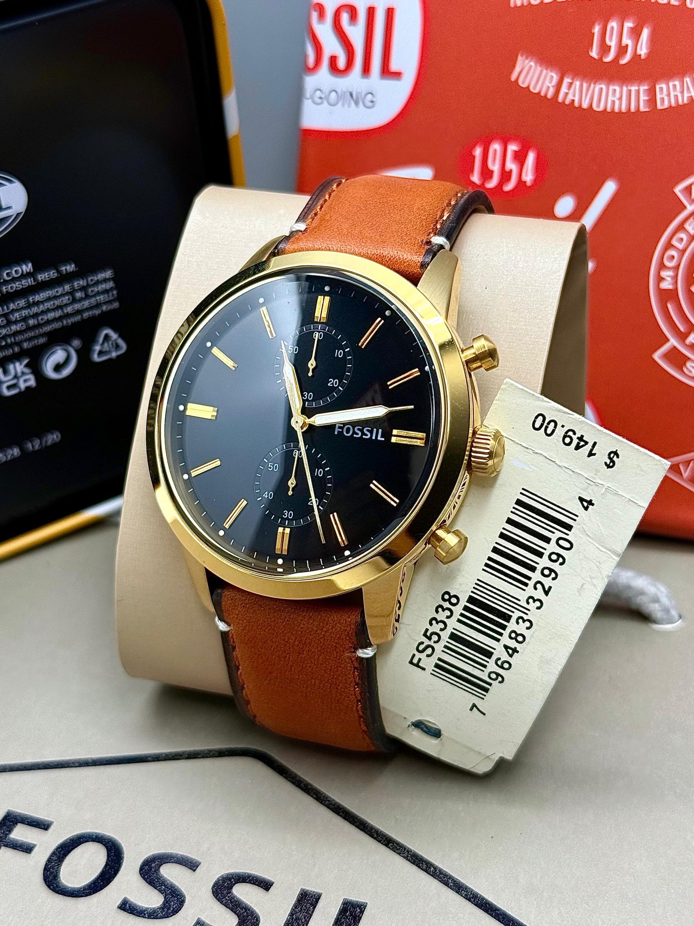 🔥 Fossil Townsman Chronograph Quartz Watch for Men