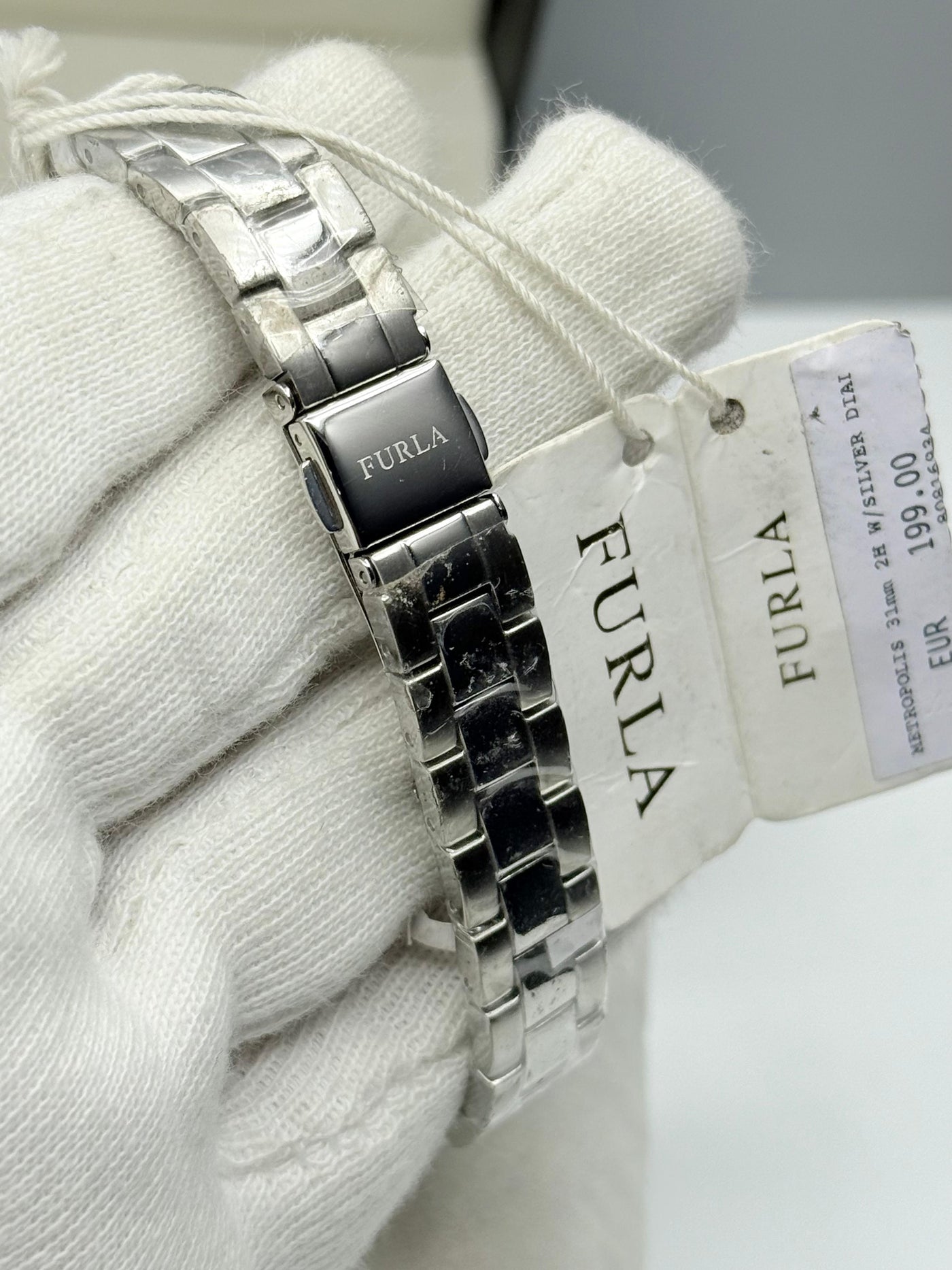 Furla Metropolis Silver Tone Women's Watch