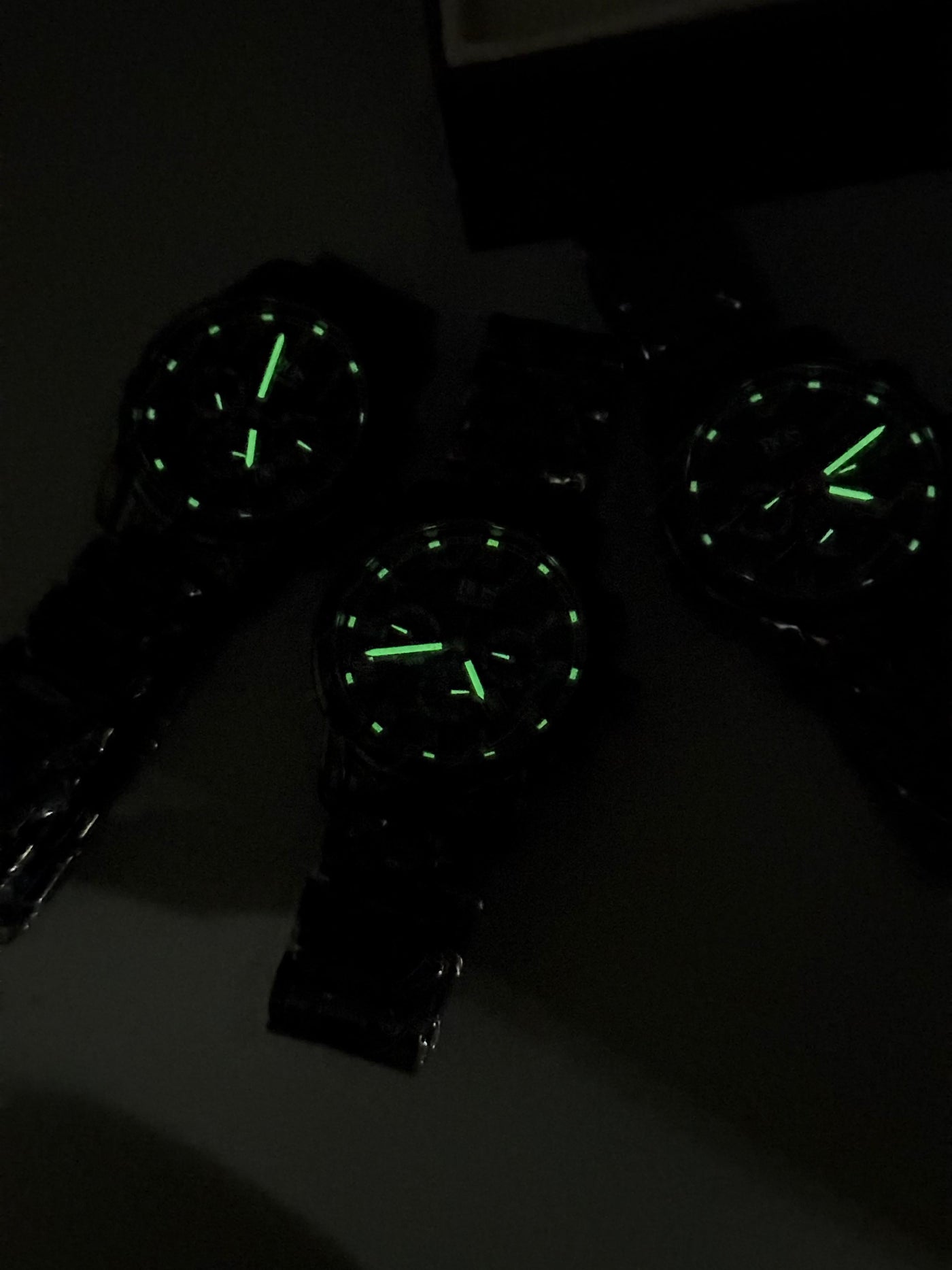 ⬛🔳 ANGELA BOS Sub Dial Luxury Men's Watch in Black Dial