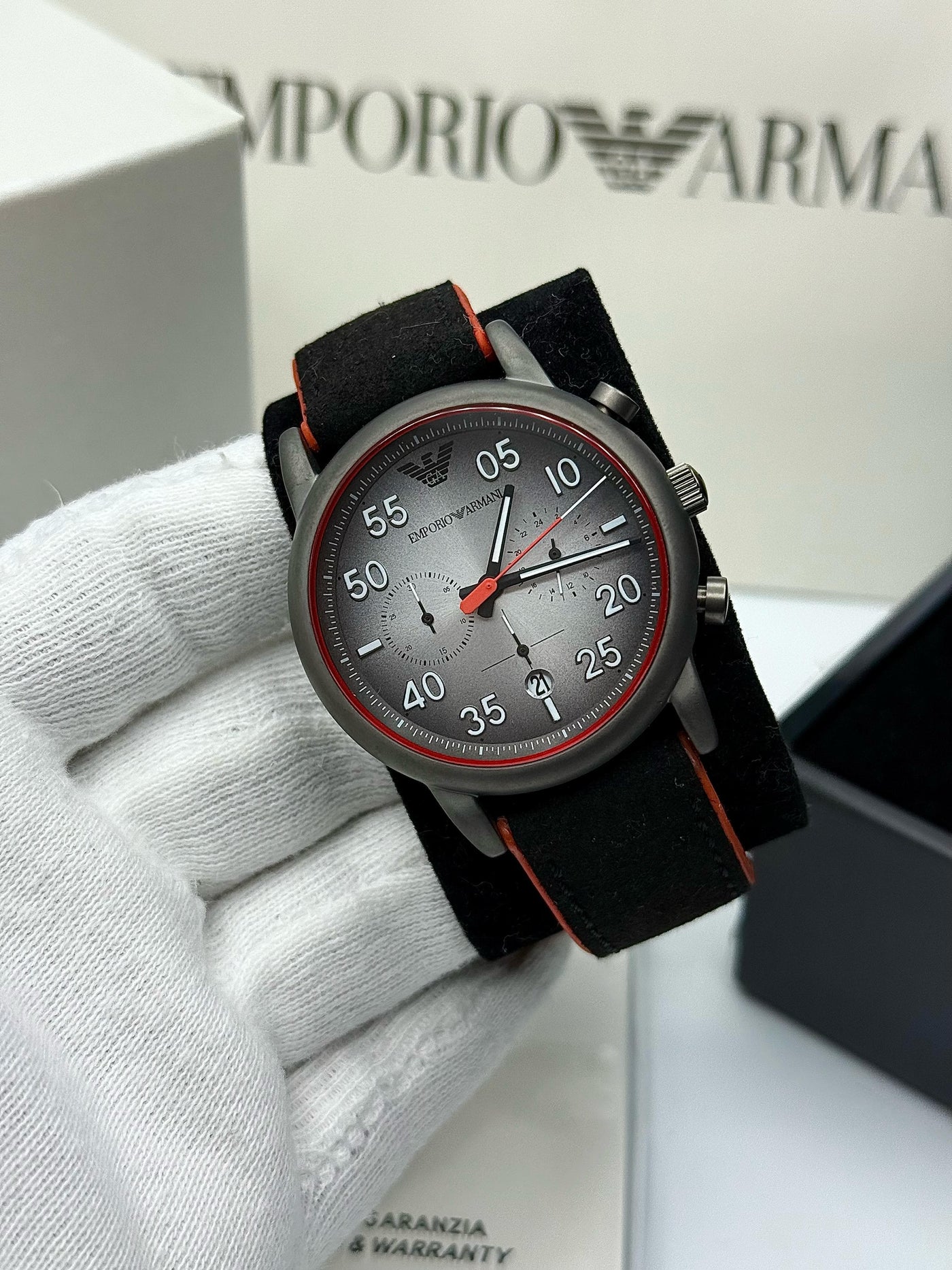 🔥 Emporio Armani Chronograph Men's Luxury Watch
