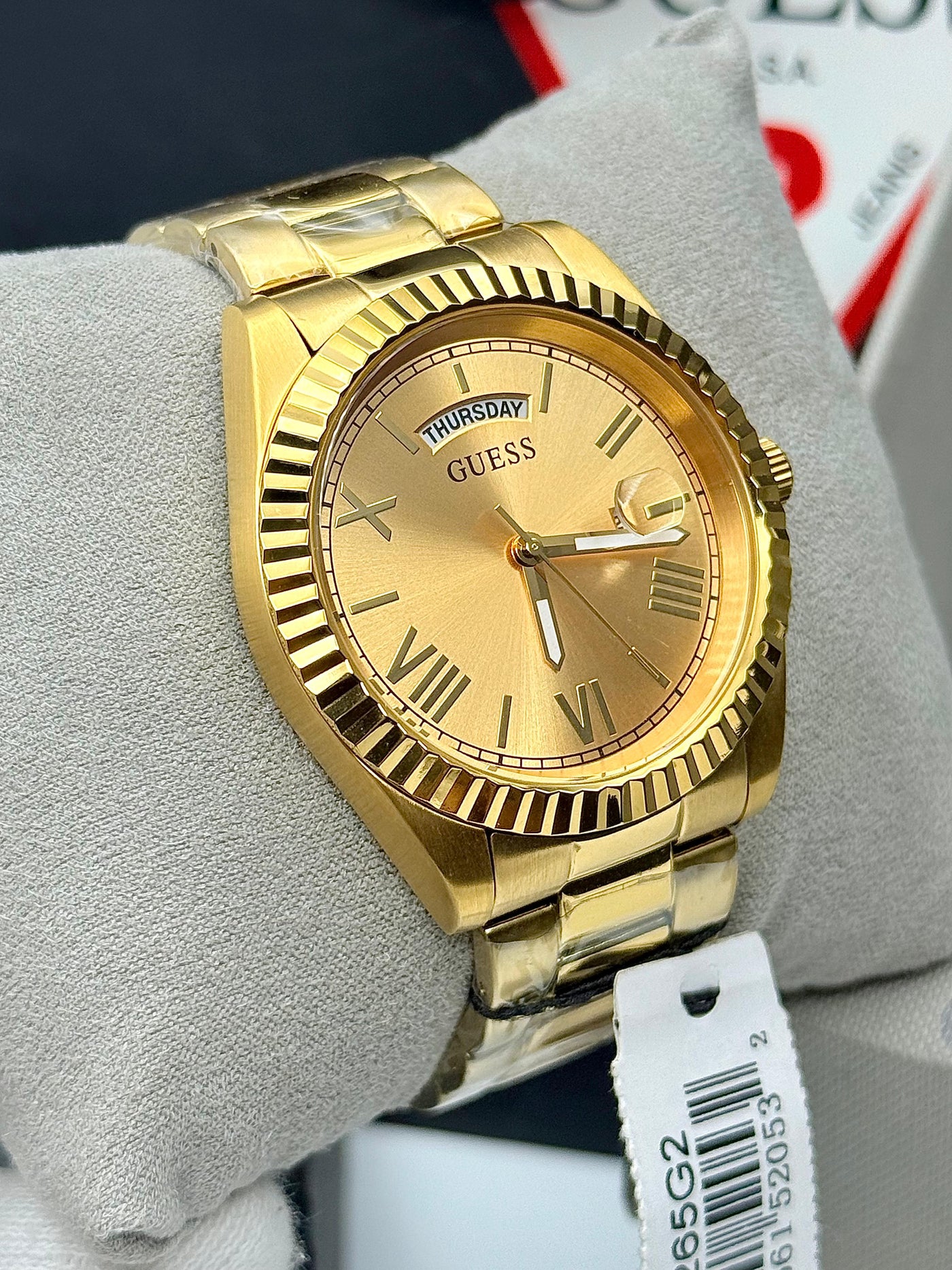 🟨🟨 Guess CONNOISSEUR Men’s Quartz Stainless Steel Watch