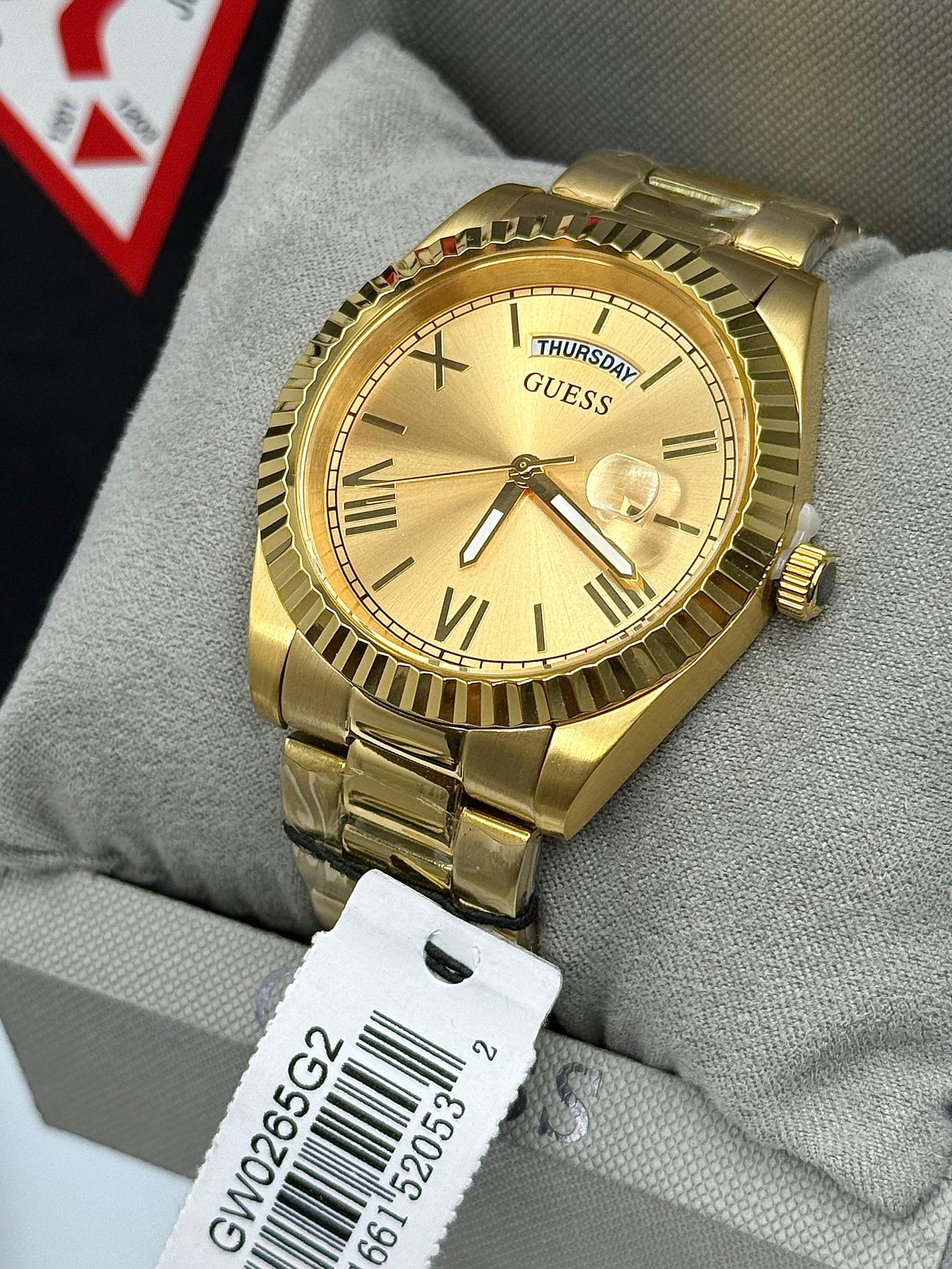 🟨🟨 Guess CONNOISSEUR Men’s Quartz Stainless Steel Watch