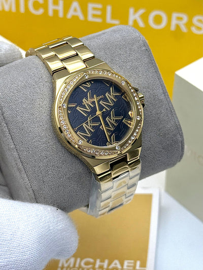 💛🖤Michael Kors Lennox Women's Stainless Steel Quartz Watch