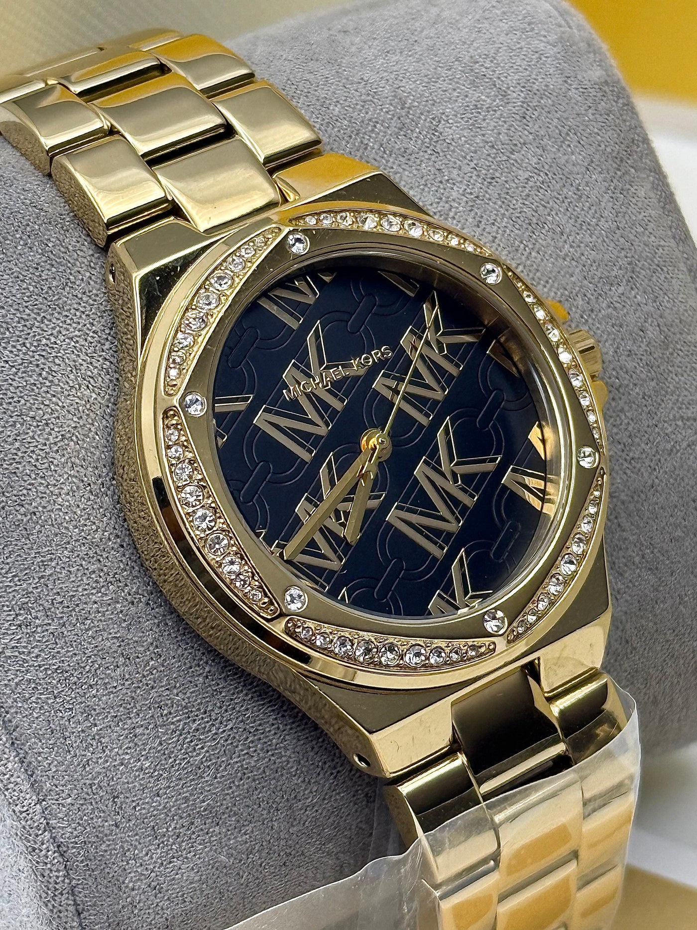 💛🖤Michael Kors Lennox Women's Stainless Steel Quartz Watch