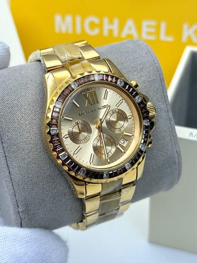 Michael Kors Women’s Quartz Gold Tone Stainless Steel Watch